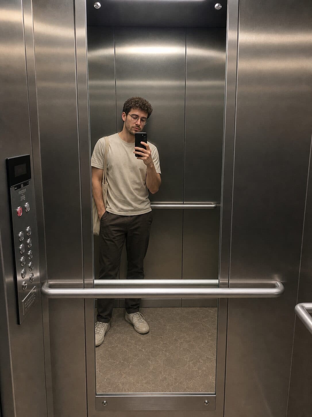 Original elevator photo